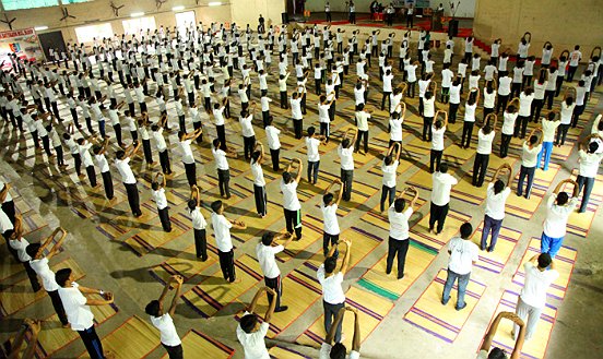 യോഗദിനം ആചരിച്ചു