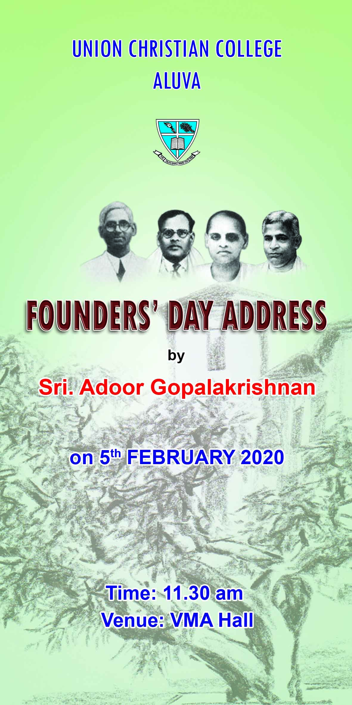 Founder’s Day Program 2020