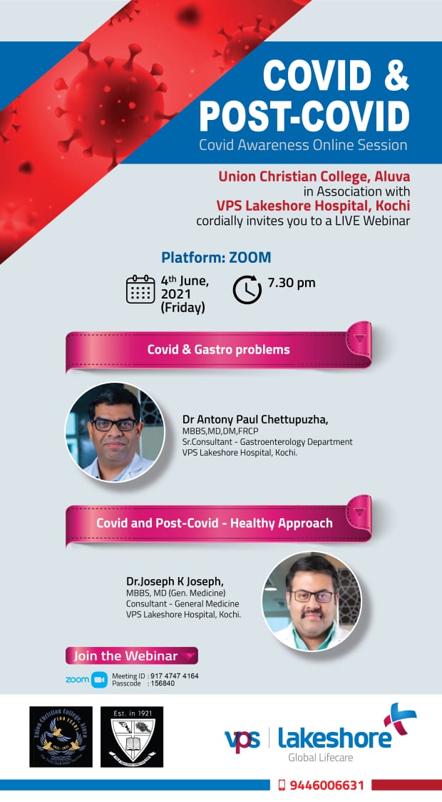 Webinar – ‘Covid & Post Covid’