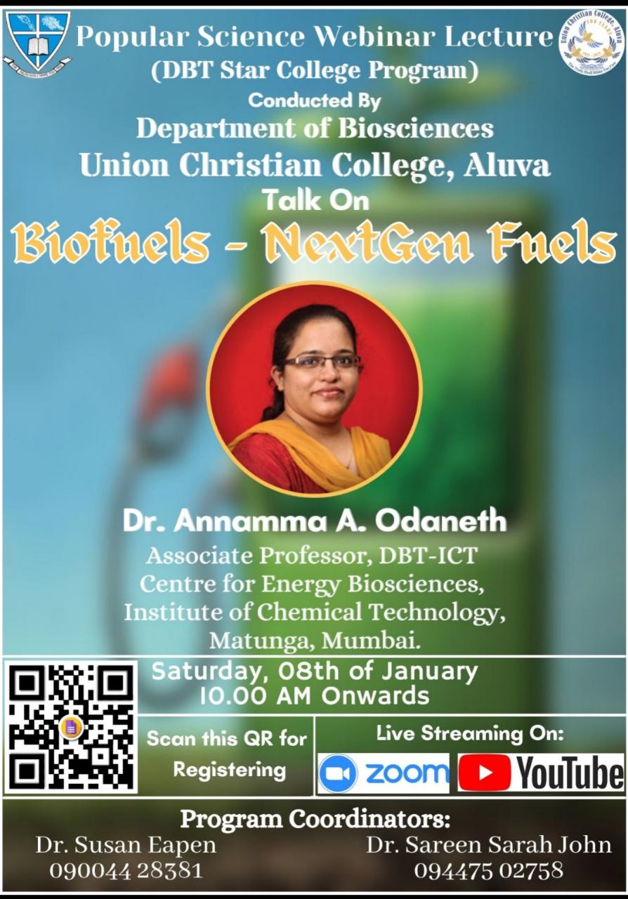 Webinar: Biofuels – NextGen Fuels