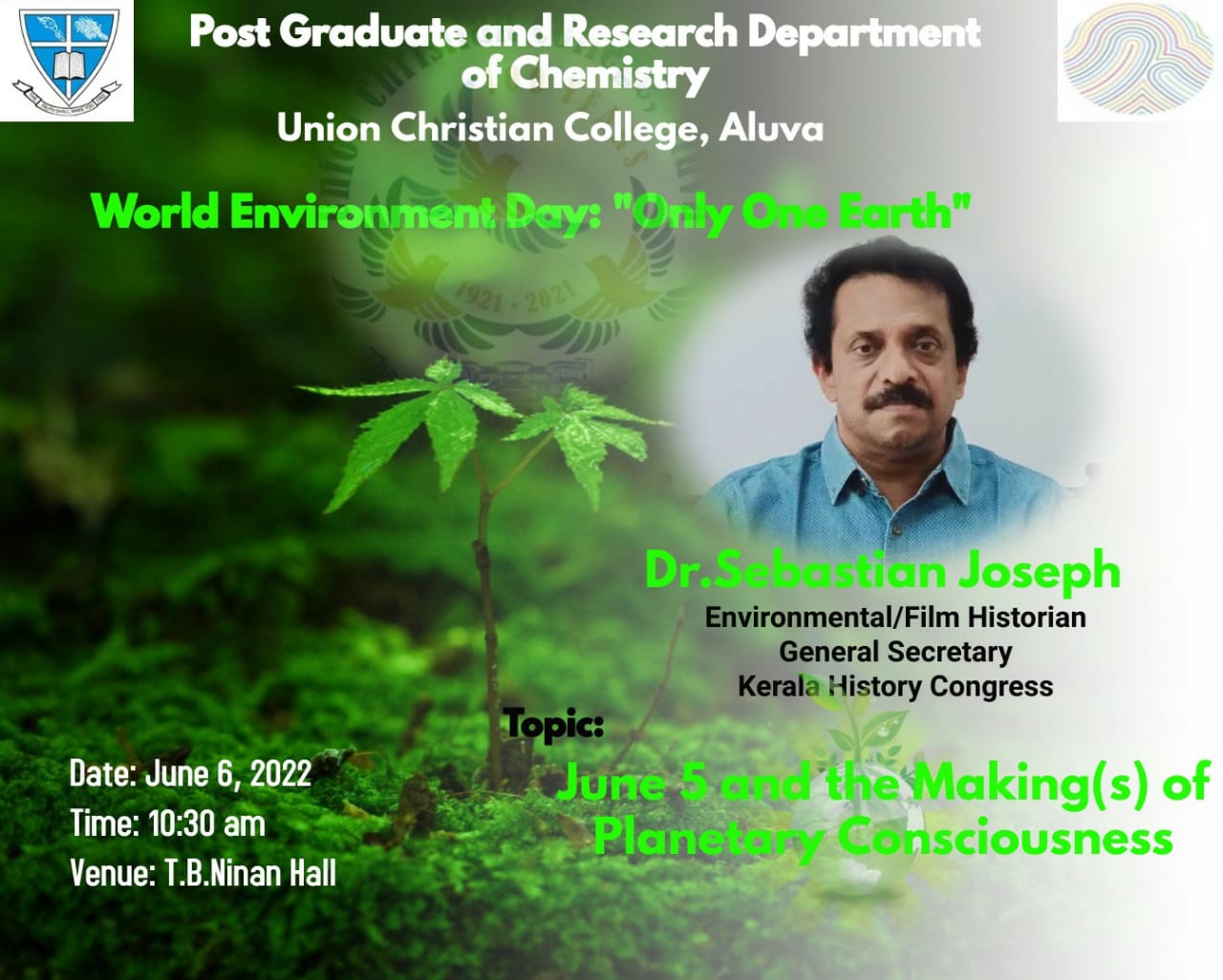 World Environment Day: “Only One Earth”