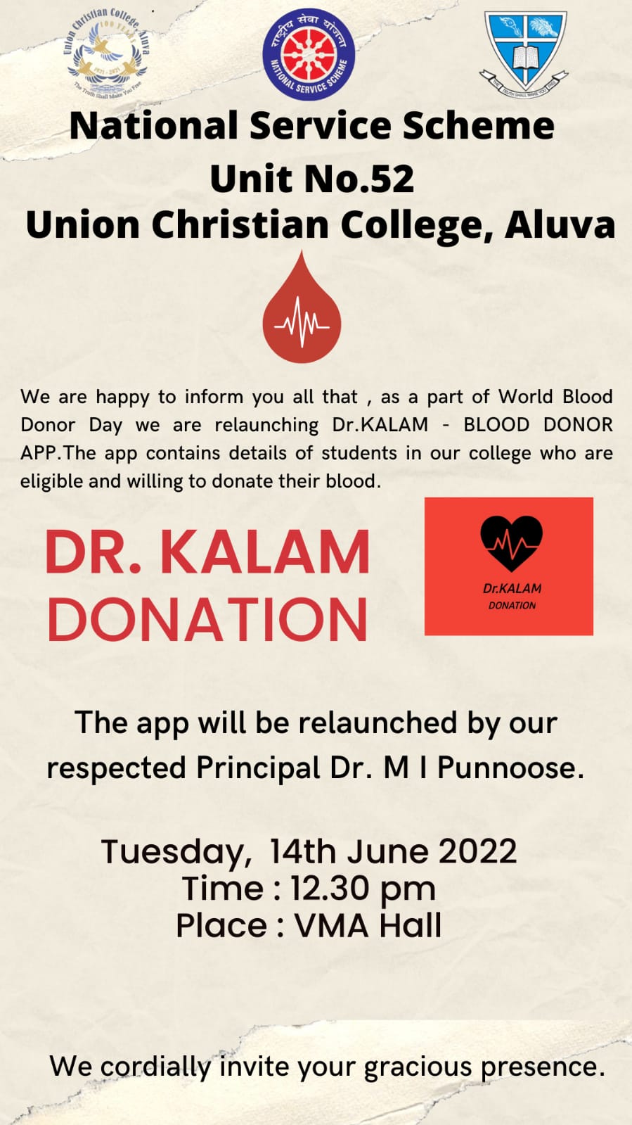 Dr.Kalam Blood Donor App