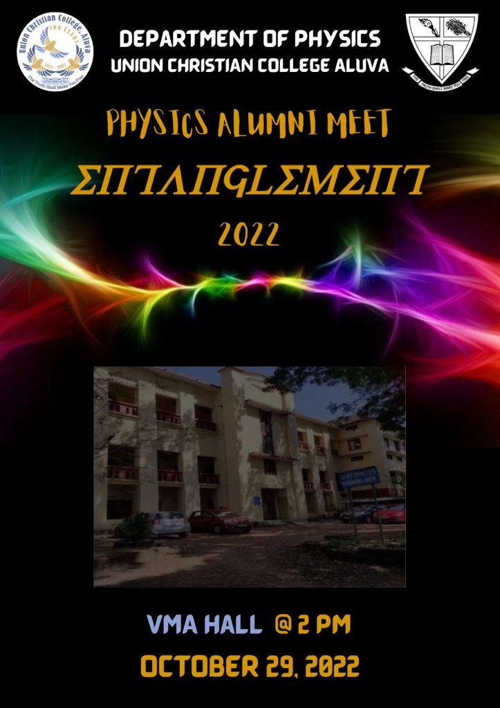 Alumni Reunion – Dept. of Physics.