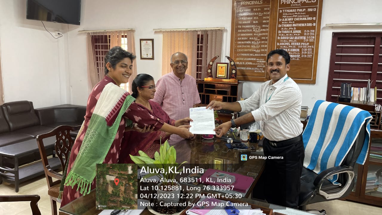 Collaboration with St. Peter’s College, Kolenchery