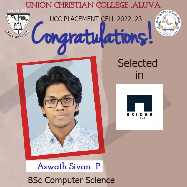 Congratulations to Aswath Sivan P.
