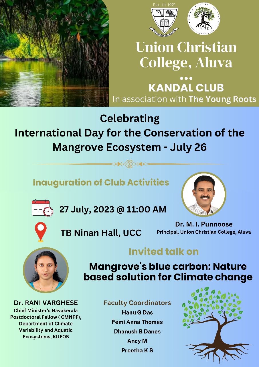 Celebration of International Day for the Conservation of Mangrove Ecosystem and Invited Talk