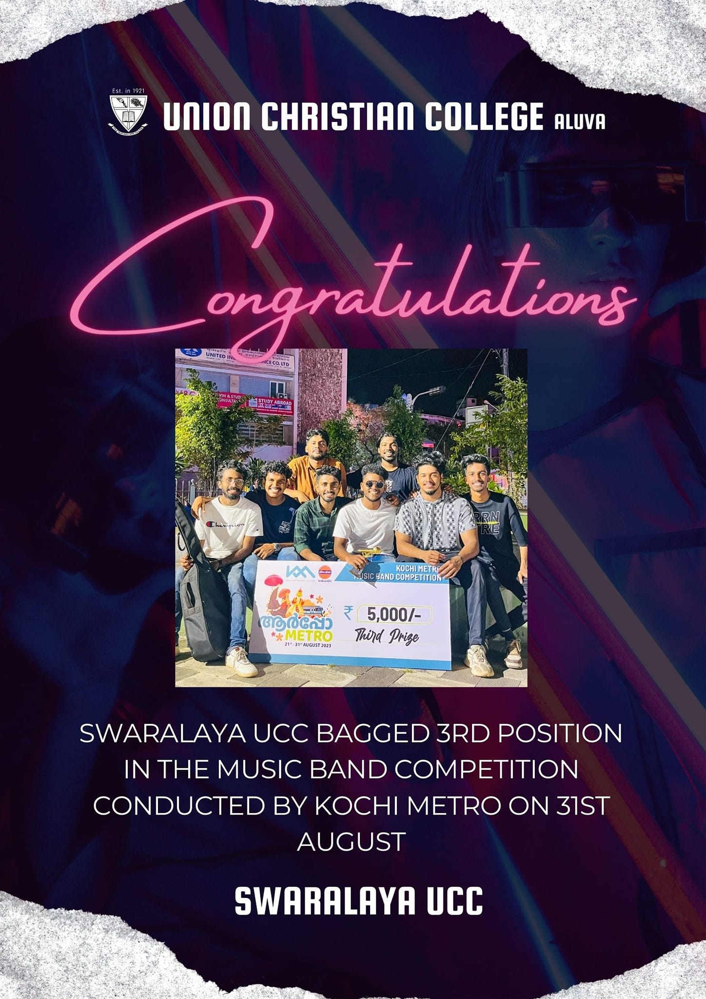 Congratulations to the Swaralaya Team