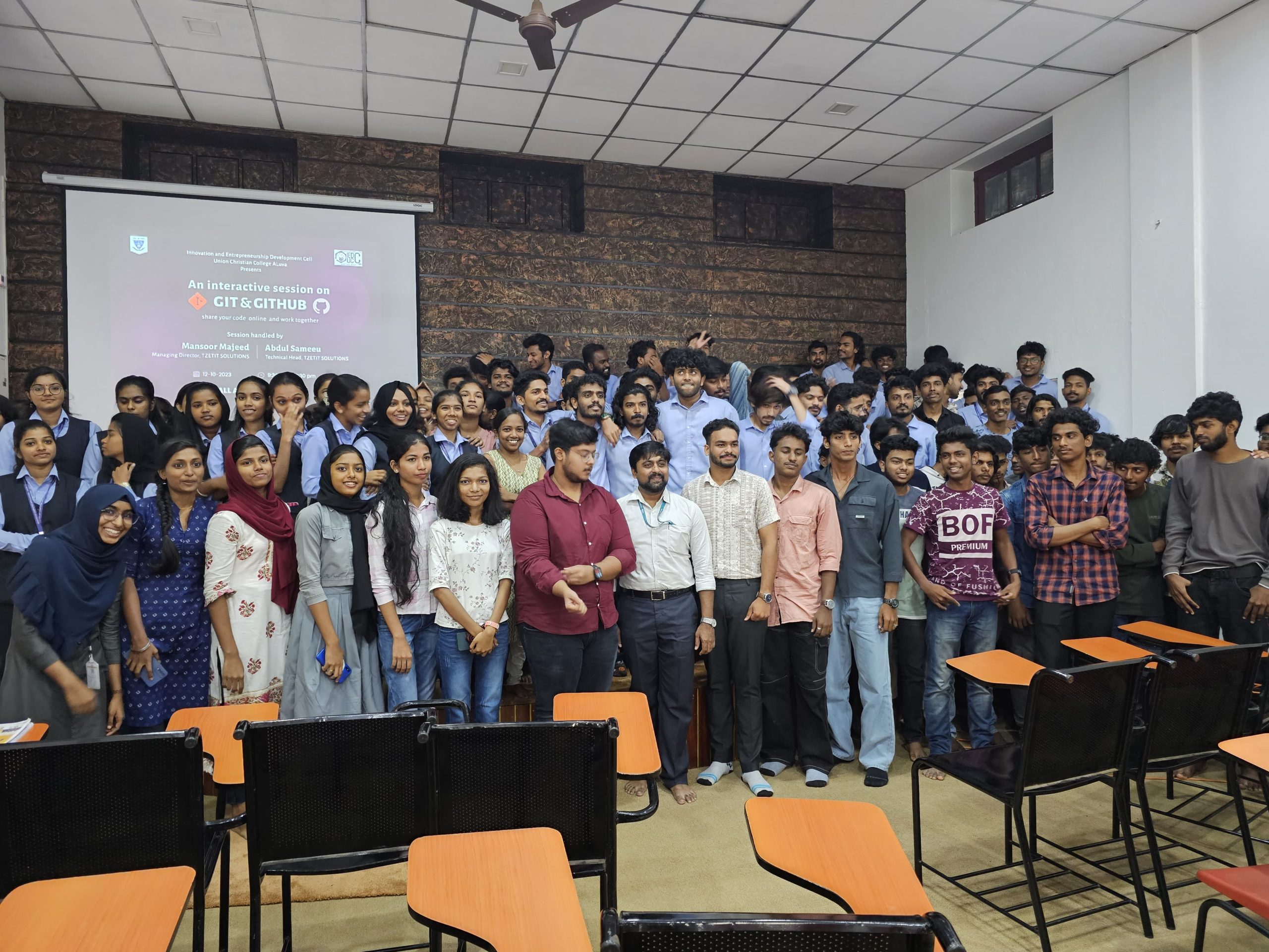 An interactive session on the topic GIT & GITHUB applications