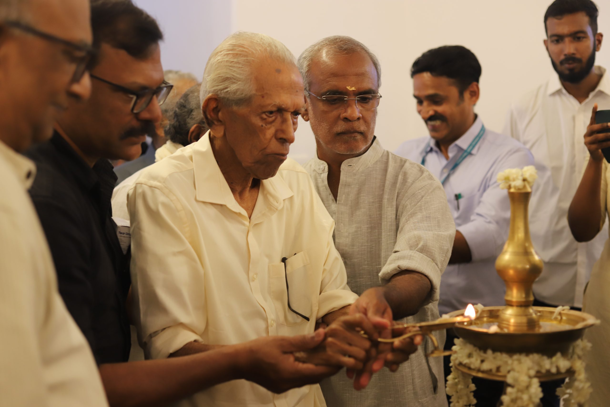 Inauguration of the Vidwan P.G. Nair Block and M.L. Pankajakshi Conference Centre
