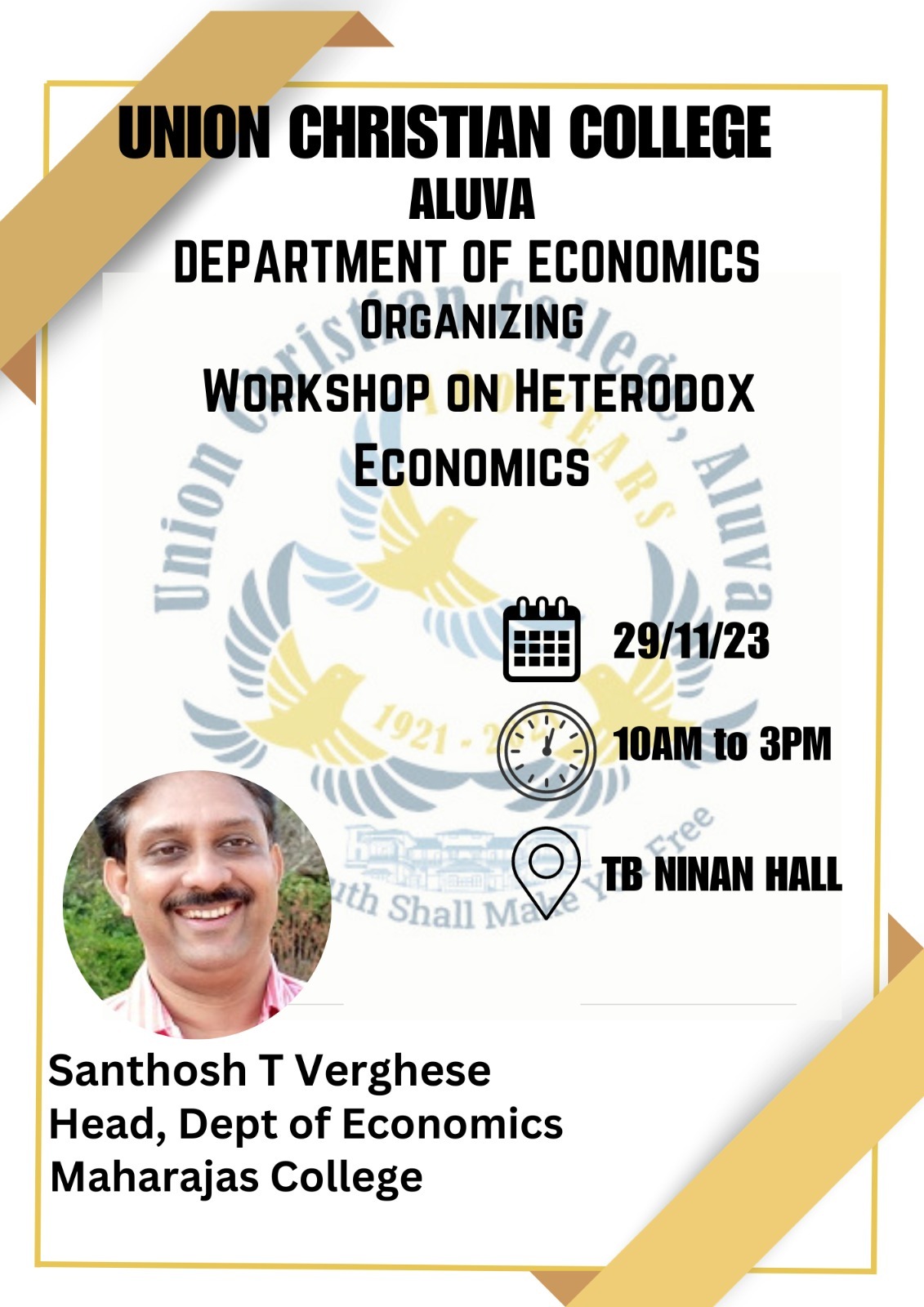Workshop on Heterodox Economics