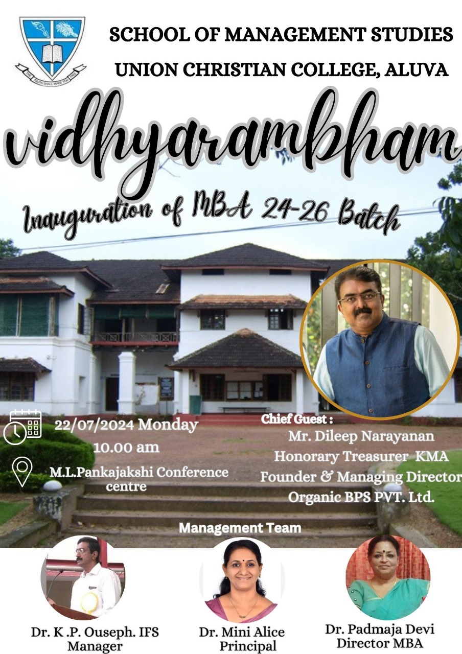Inauguration of the MBA 2024-26 Batch