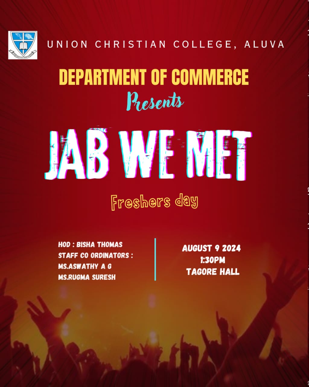 Jab we met-freshers day