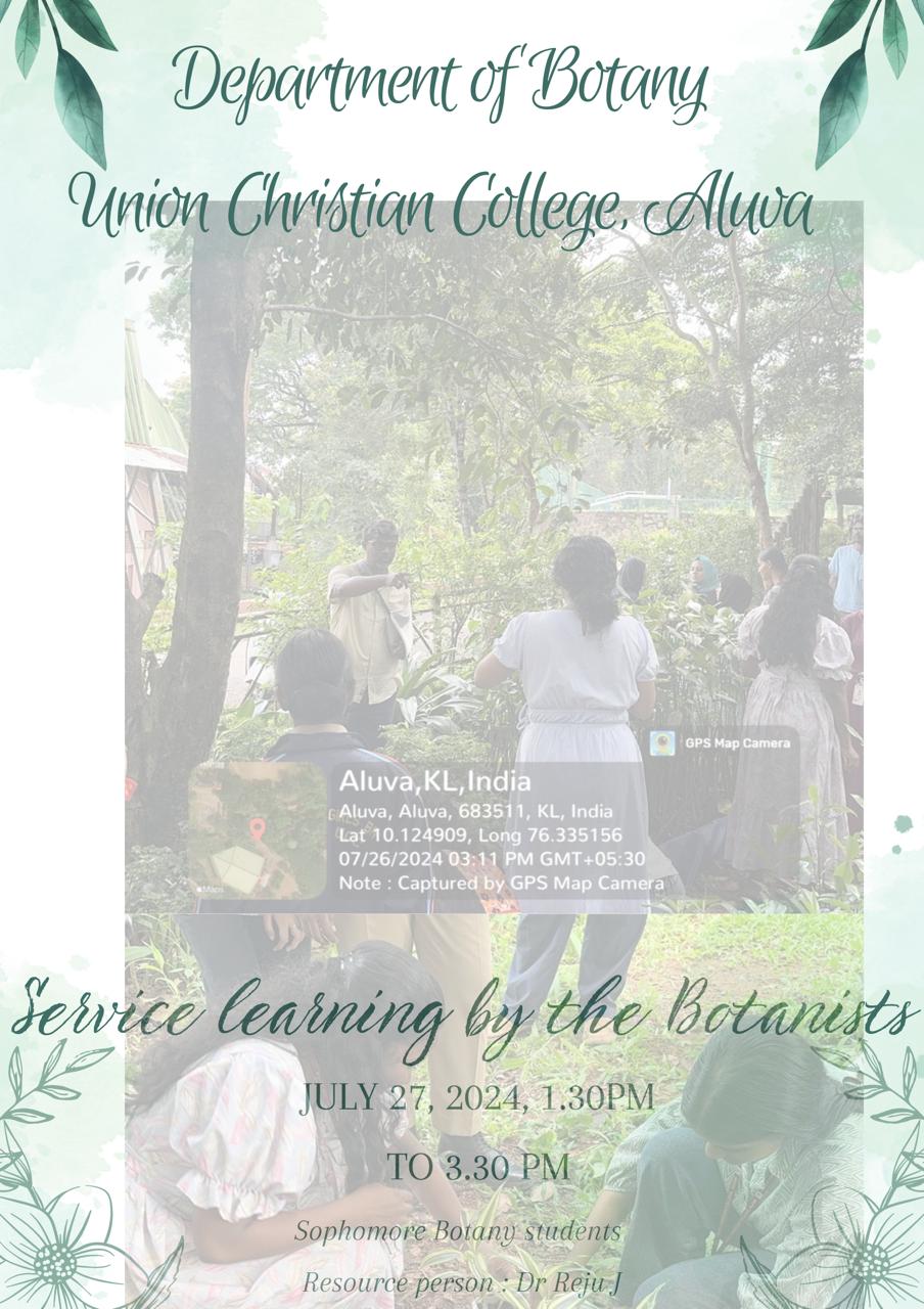 Service Learning for the Botanists