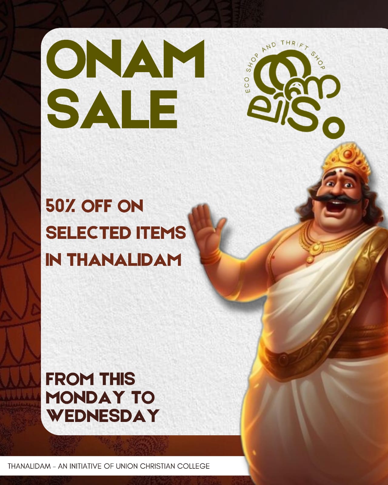 Onam Sale at Thanalidam