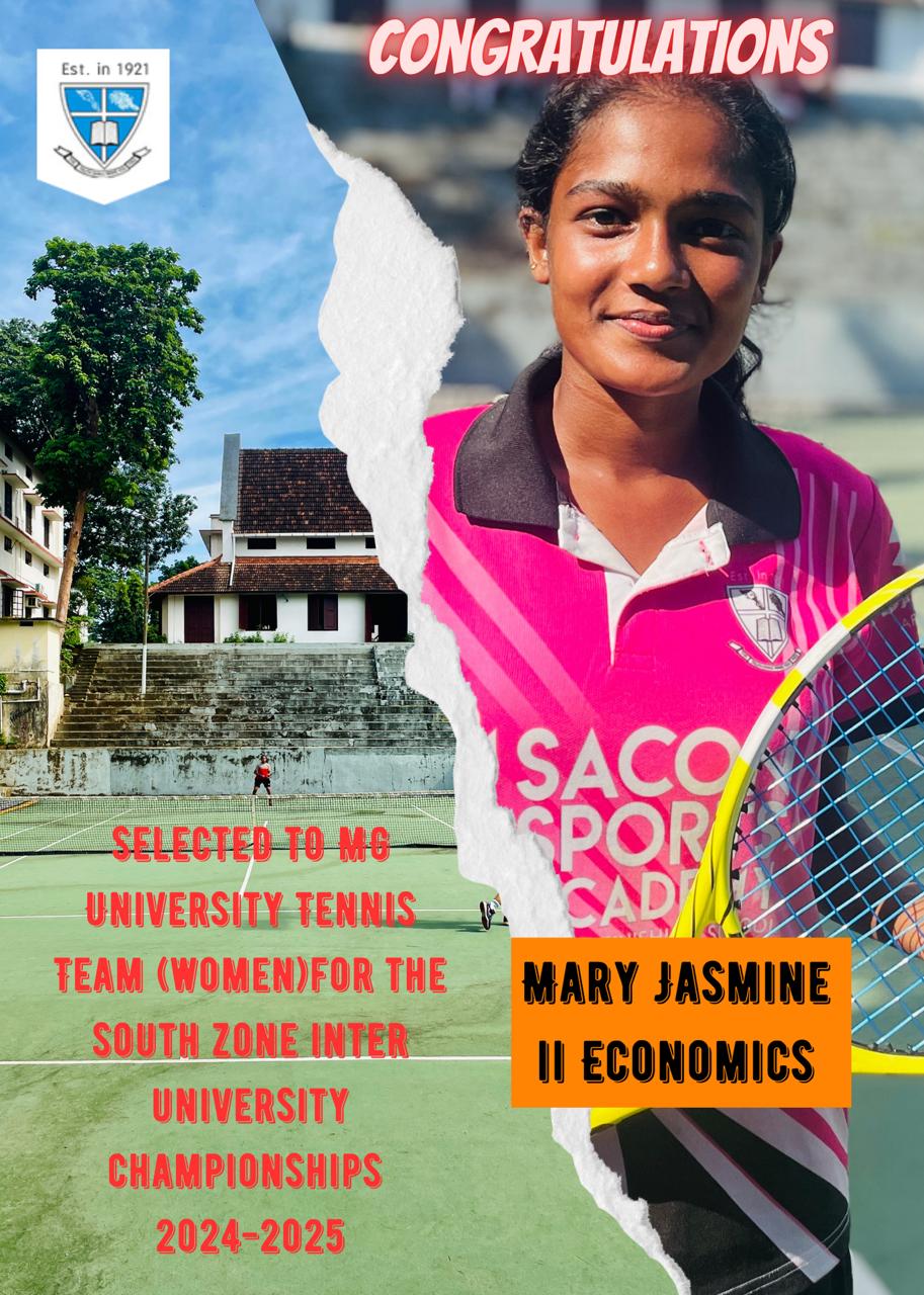 Congratulations to Mary Jasmine