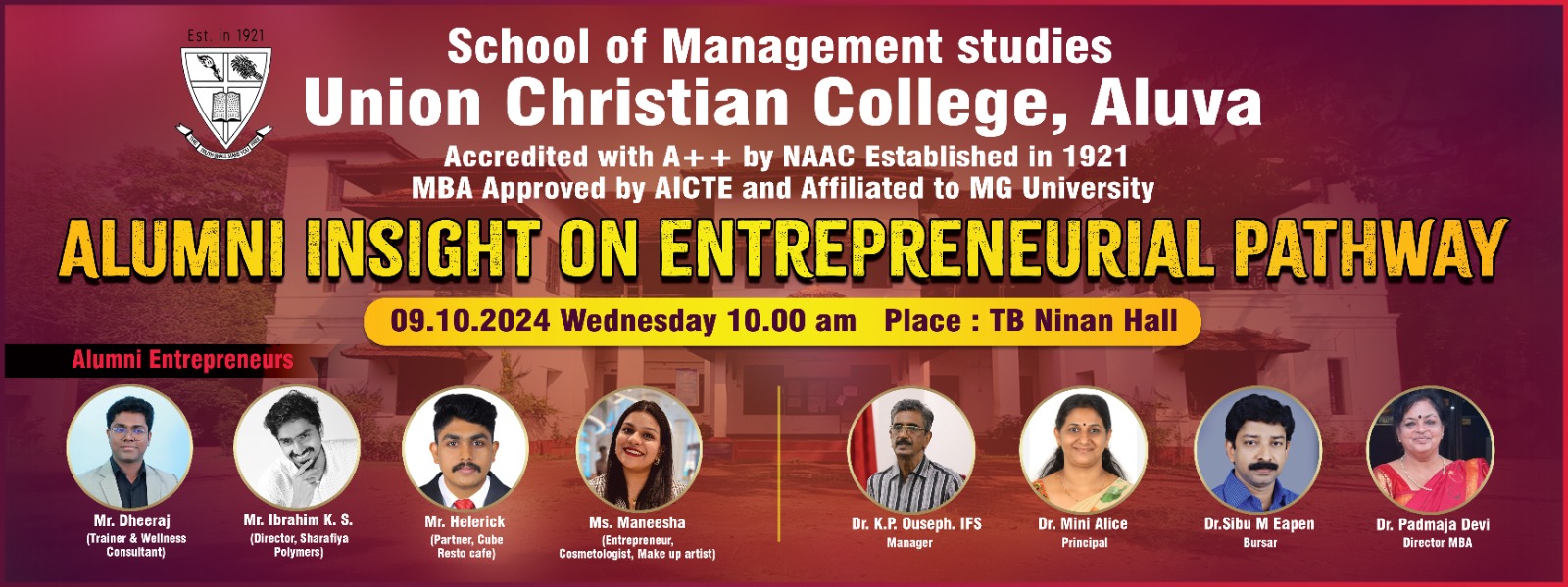 Alumni Insight on Entrepreneurial Pathway