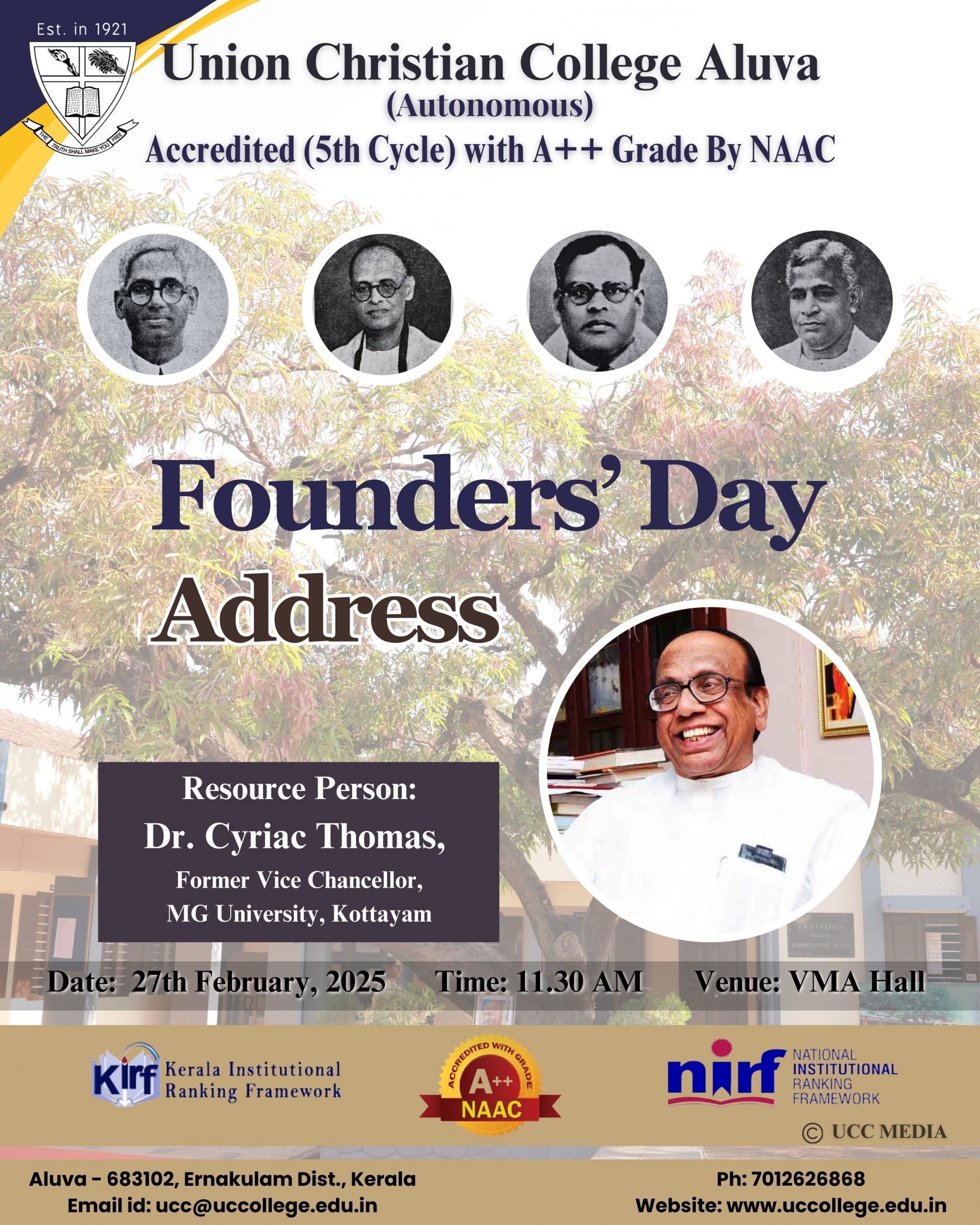 Founders’ Day Address