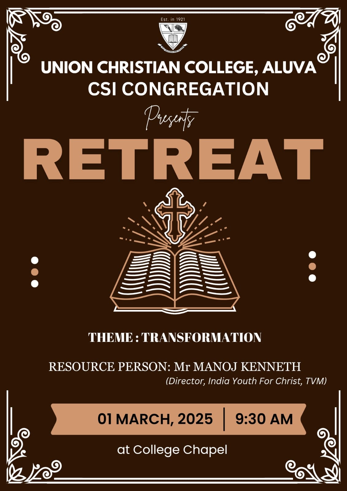 One Day Retreat