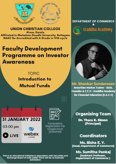 Faculty Development Programme on Investor Awareness