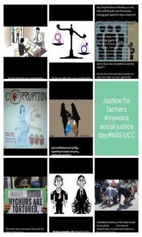 WORLD DAY OF  SOCIAL JUSTICE- ‘WHATSAPP  STATUS CHALLEGE’